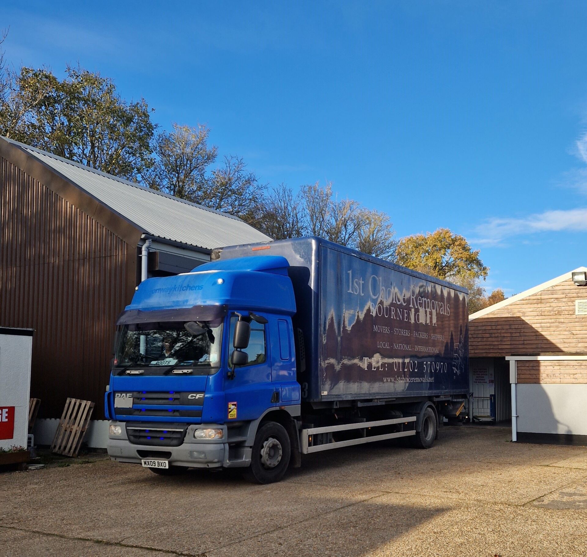 home move to Scotland by Bournemouth removal company