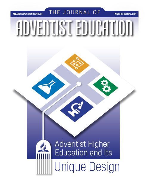 The cover of the journal of adventist education