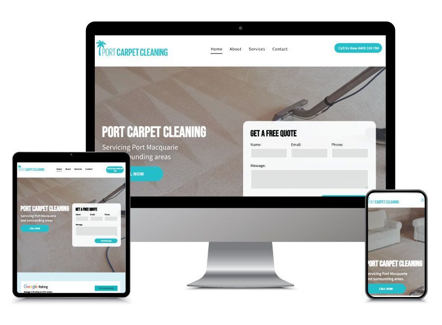 Website Design in Port Macquarie, tel 0400 444 247