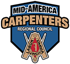 The logo for the mid-america carpenters regional council.