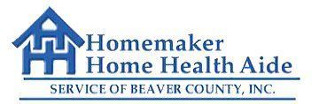 The logo for homemaker home health aide service of beaver county , inc.