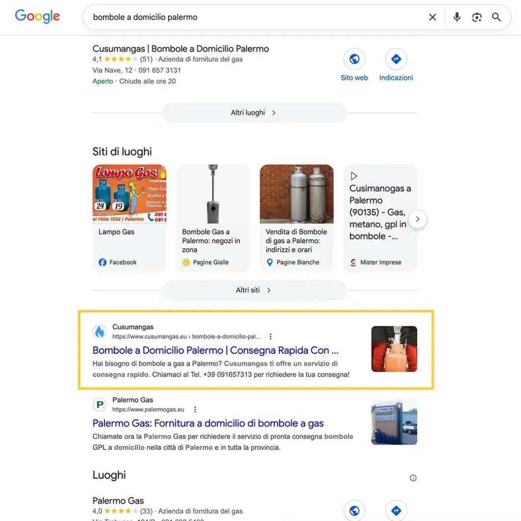 posizionamento seo siti web