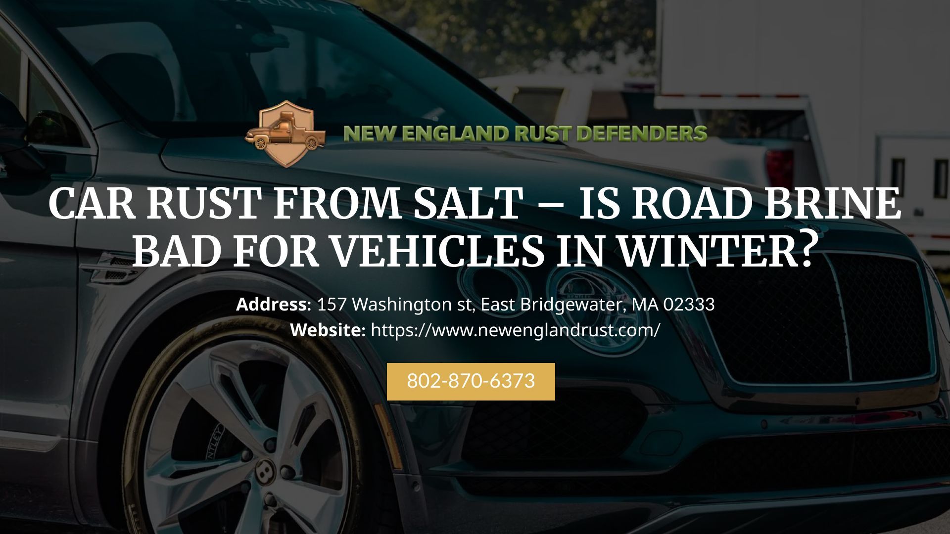 car rust from salt in winter