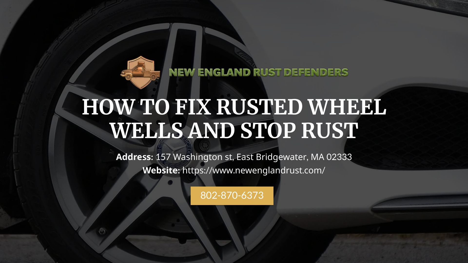 How To Fix Rusted Wheel Wells