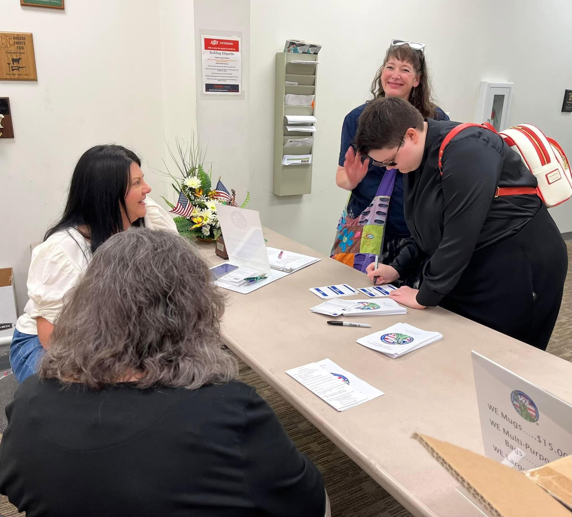 Women Empowered for Democracy meeting