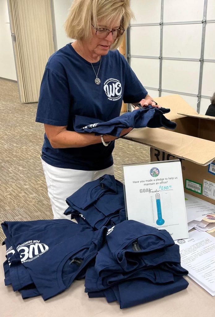 Women Empowered for Democracy tshirts