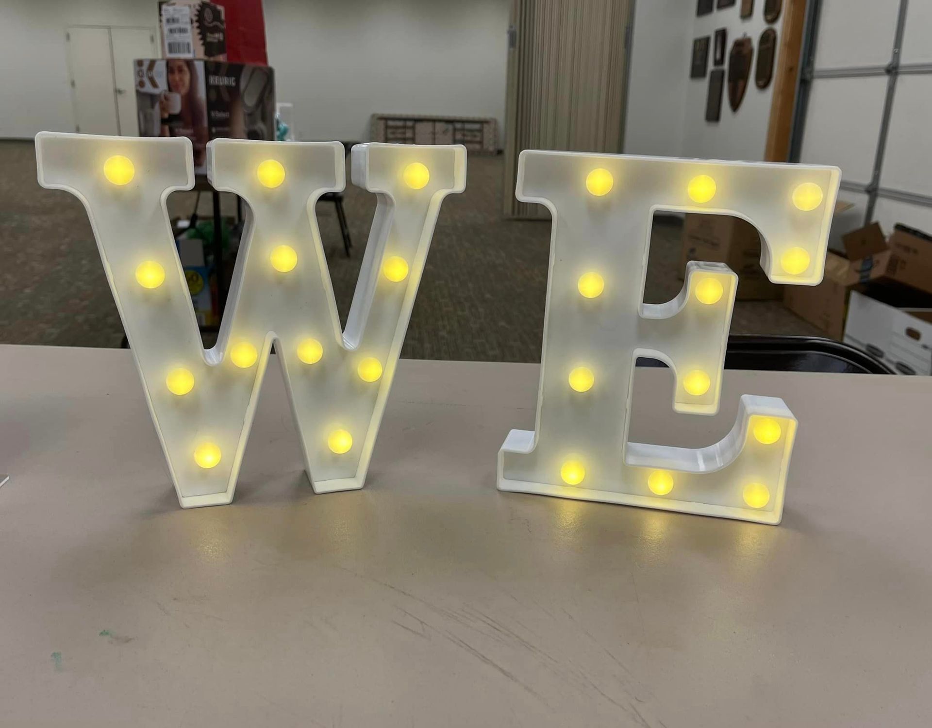 Women Empowered for Democracy sign