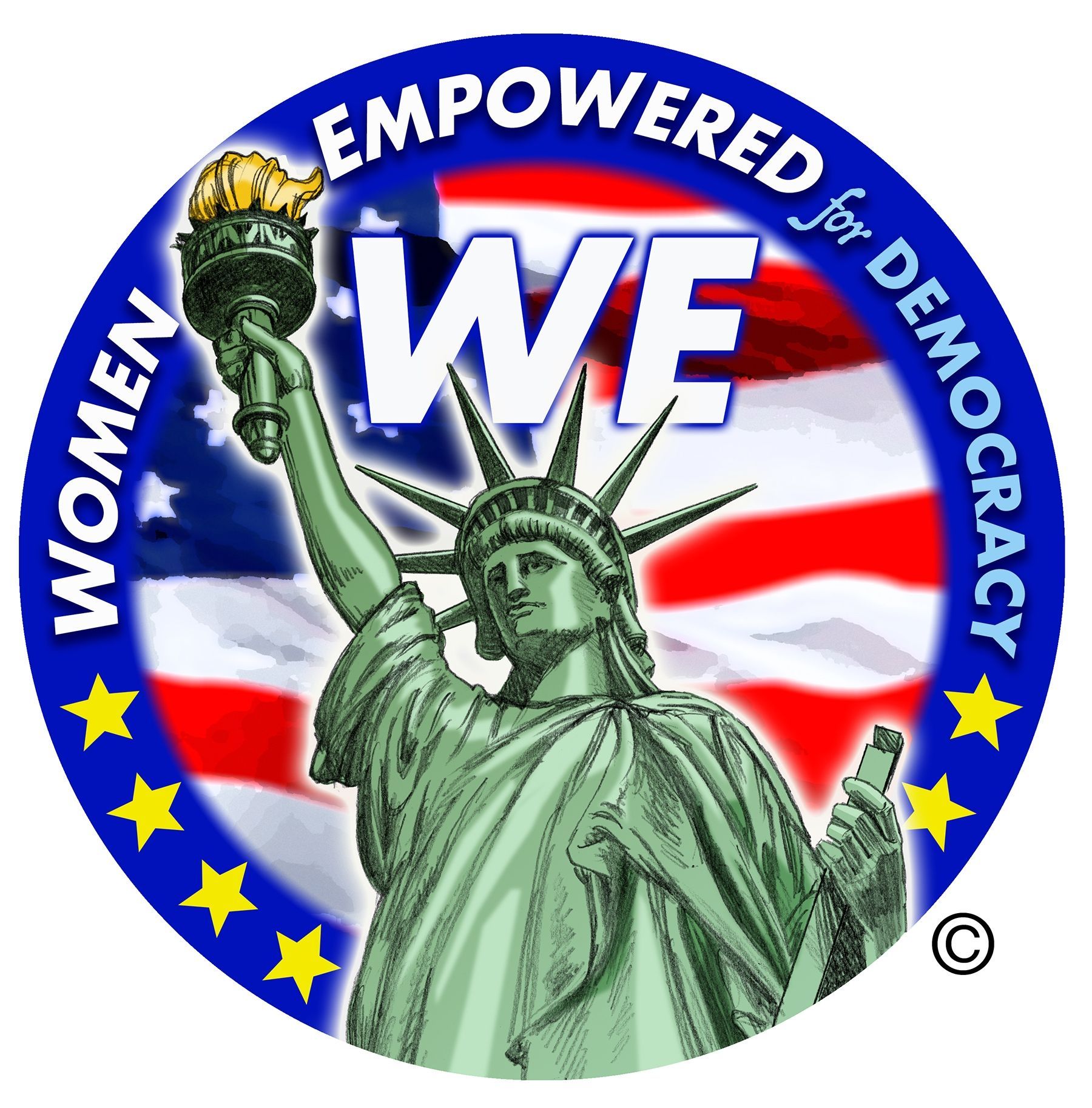 Women Empowered for Democracy graphic
