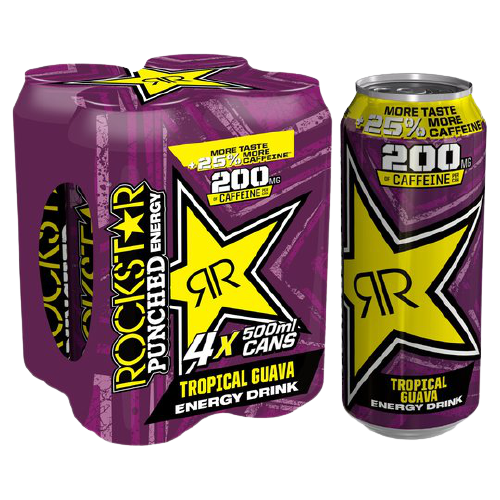 rockstar energy drink cans