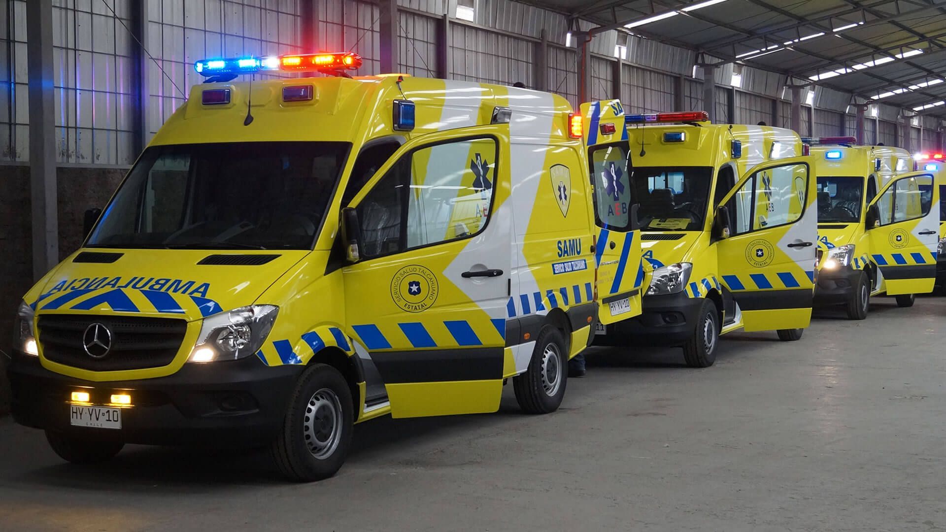 Ambulancias equipadas