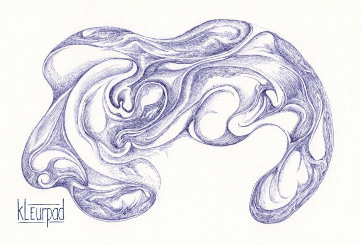 Pentekening 'Innerlijke rust'