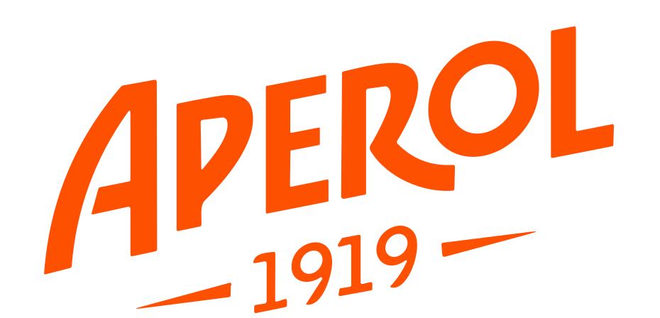 Orange Aperol logo with the year 1919 below.