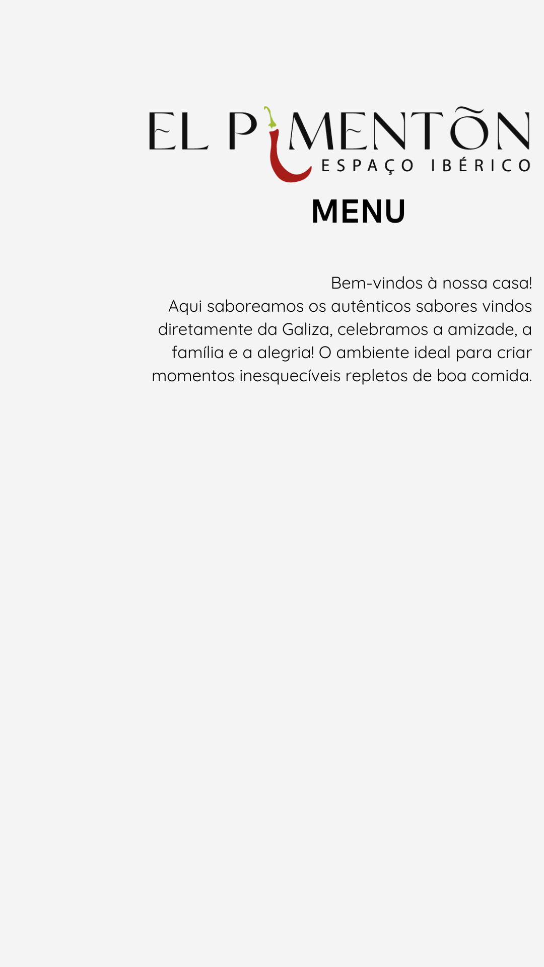 1 menu el pimenton bem vindos galiza sabores ambiente