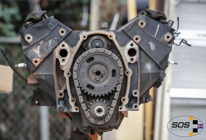Engine With A Chain And Gears - San Jose, CA – SOS Auto Repair