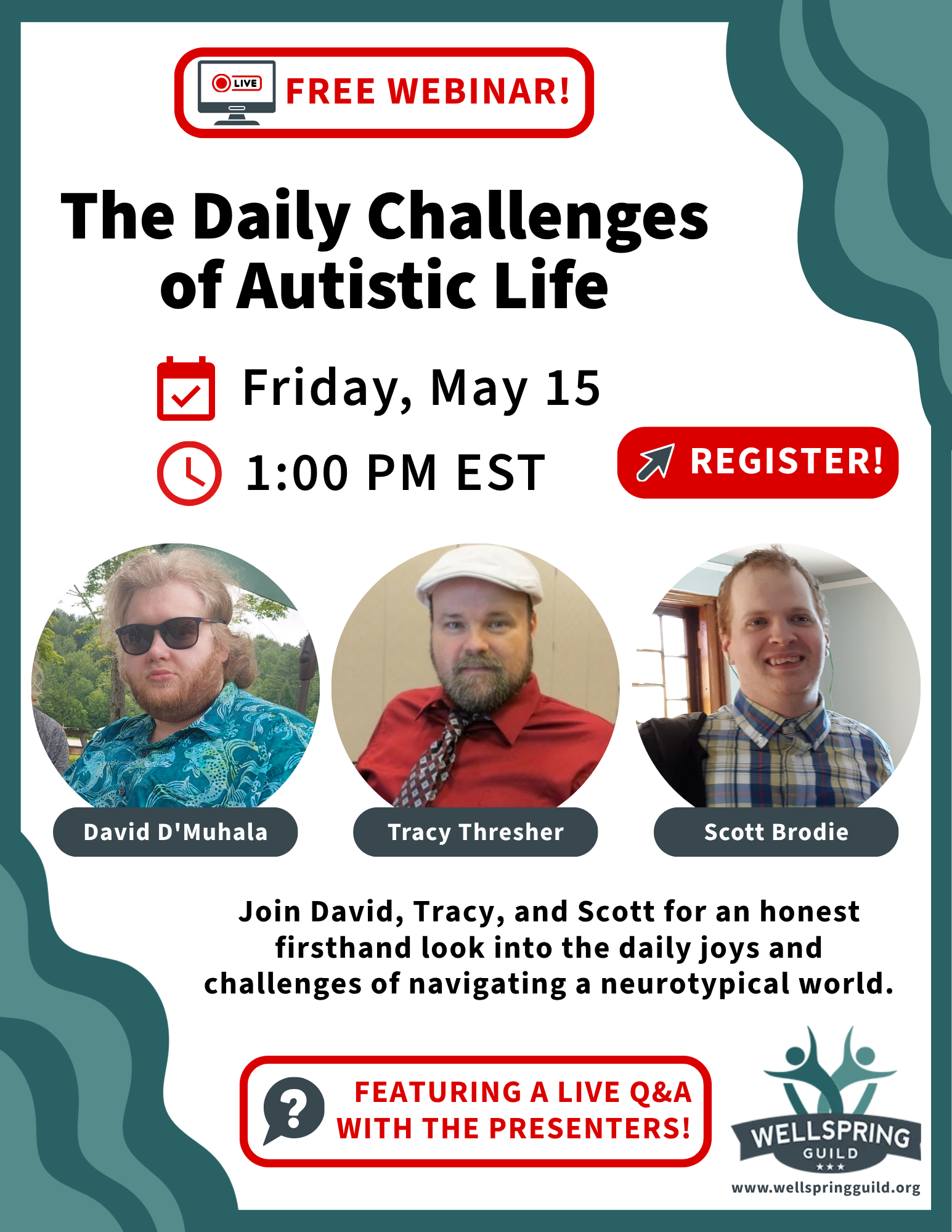 Register for April's Free Webinar