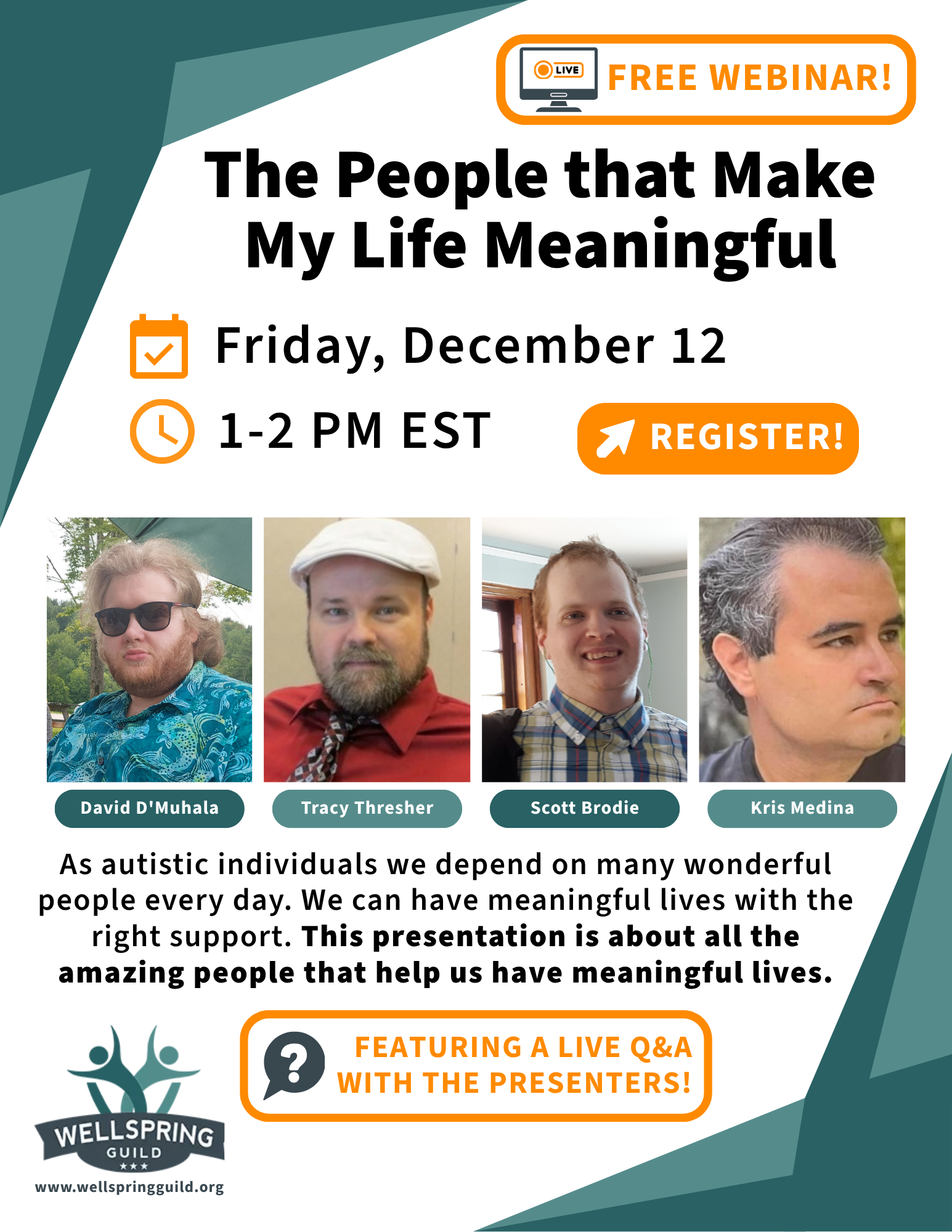 Register for September's Free Webinar