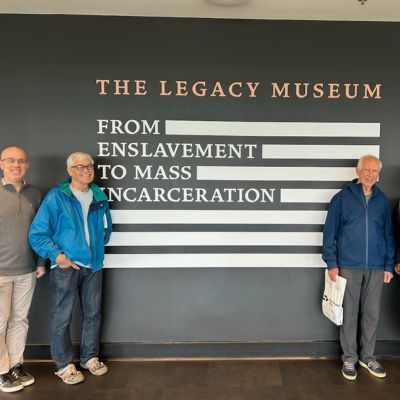 St. Lucas Members at Civil Rights Museum.