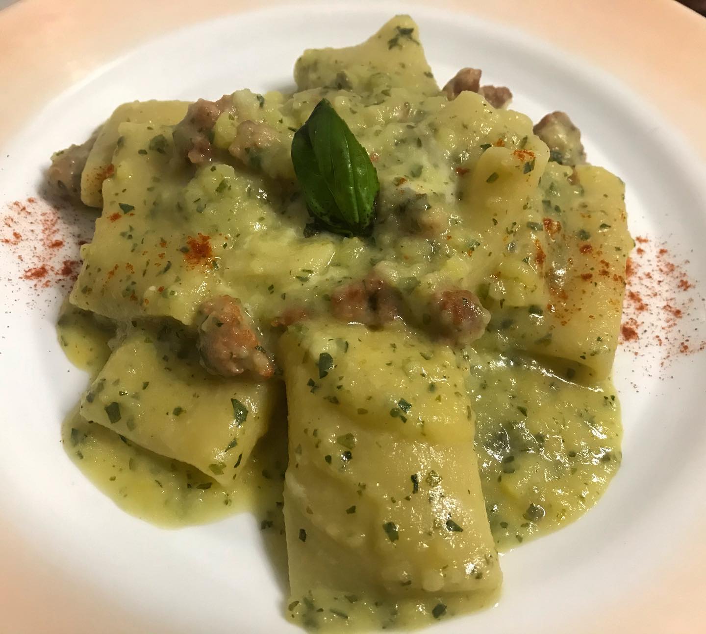 pasta al pesto