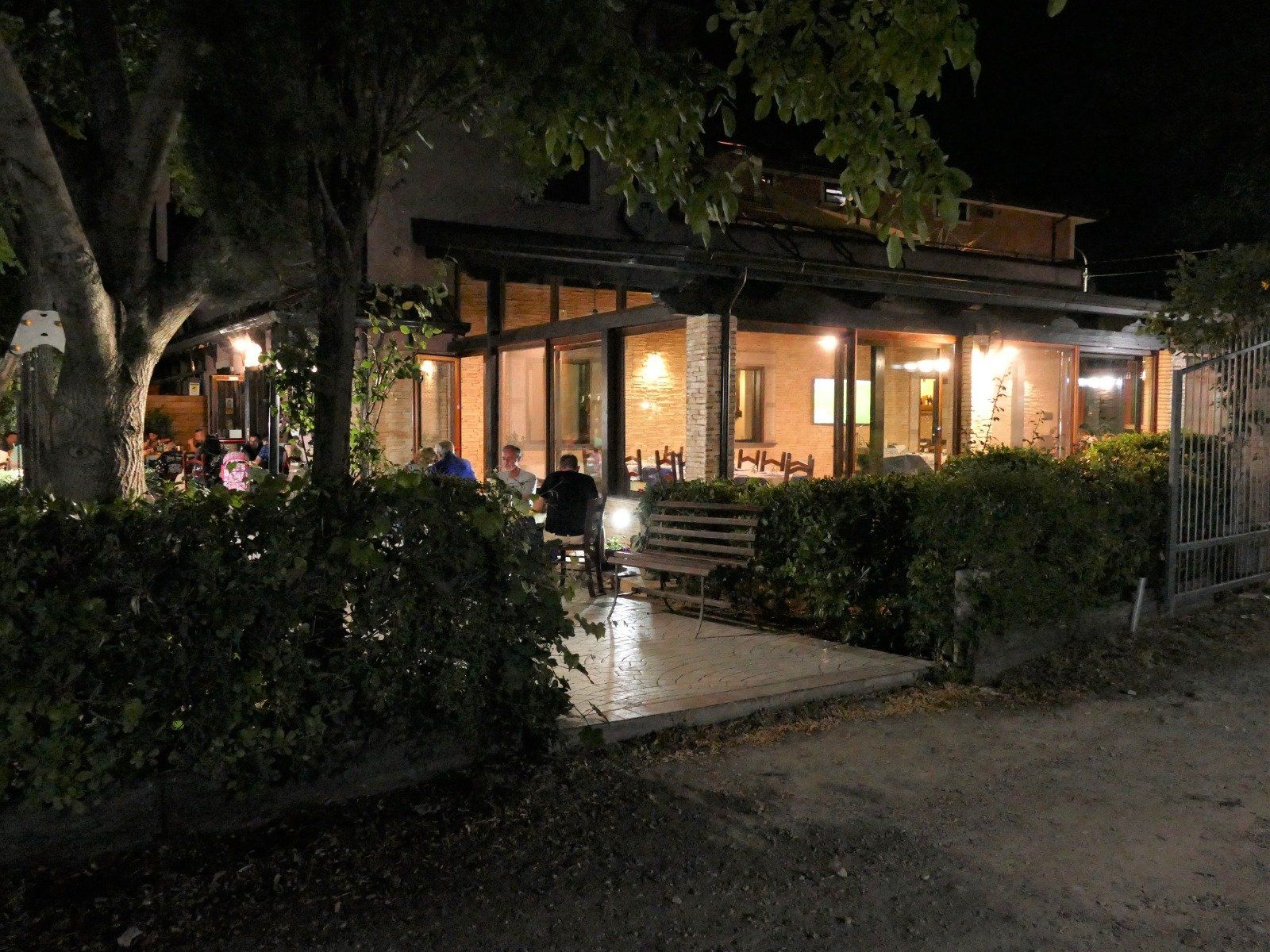 entrata dal giardino