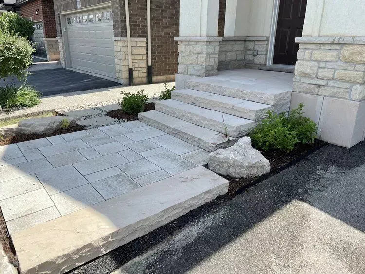 stone steps hamilton, walkway paving hamilton, walkway pavers hamilton