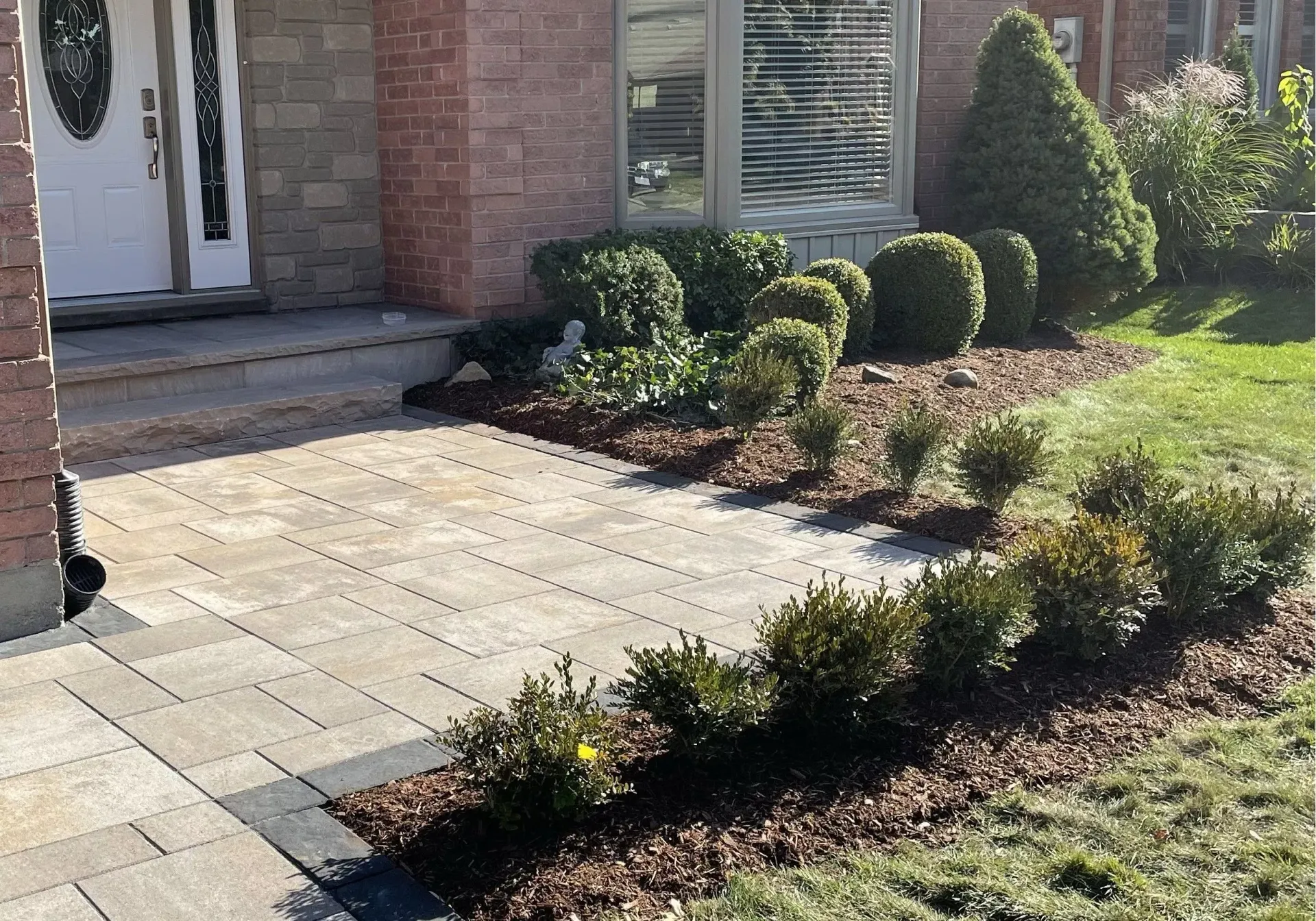 walkway paving company near me, stone steps contractor milton on, walkway paving milton on