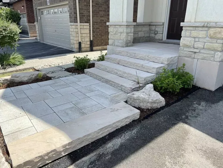pathway paving mississauga ontario, stone steps mississauga ontario