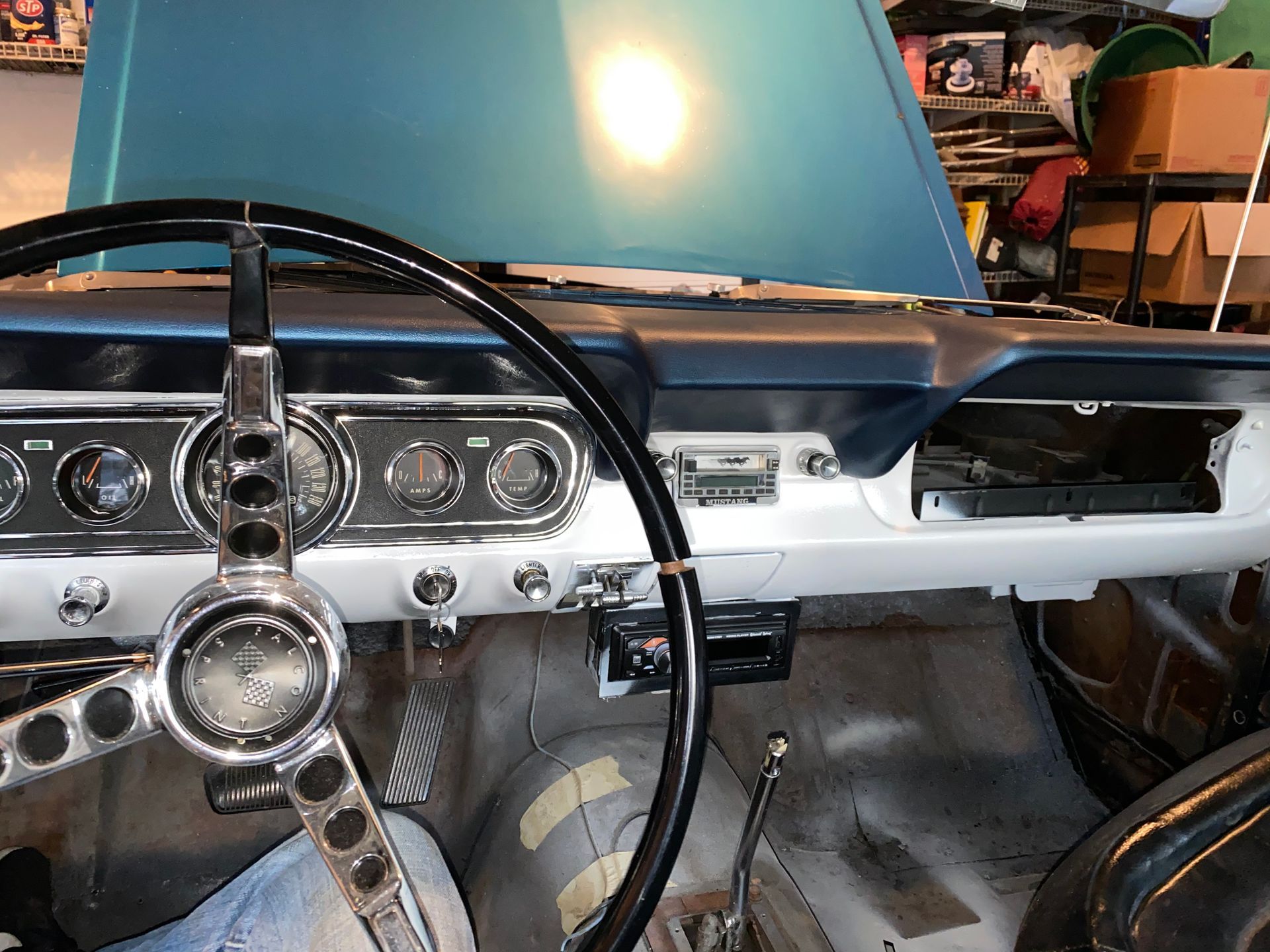 Classic Car Dashboard Restoration In Progress | Nichols Auto Repair