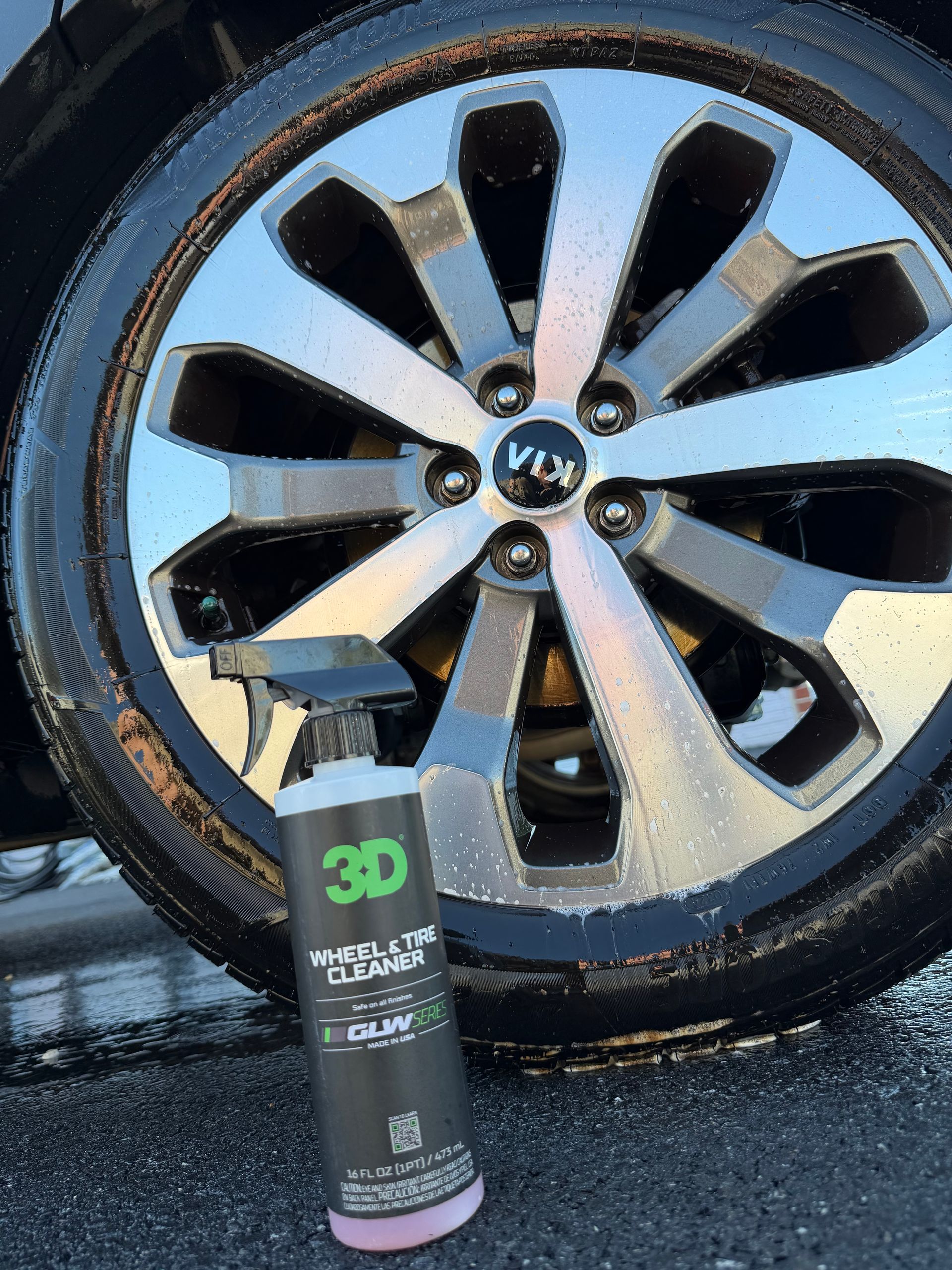 Tire And Rim Polishing Using 3D Wheel Cleaner Product | Nichols Auto Repair