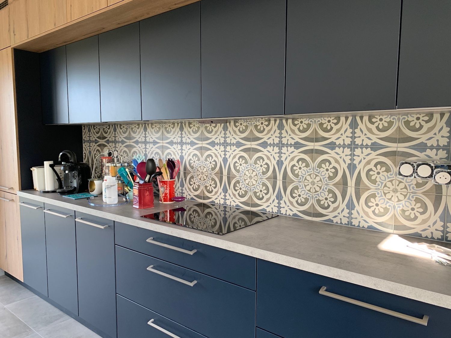 Cuisine dans maison neuve La Haie Foaussière