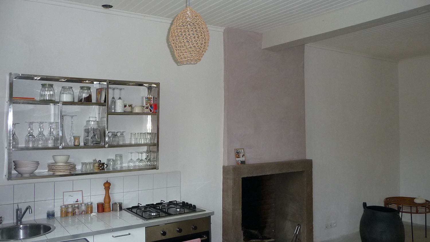 Enduit chaux rénovation intérieure