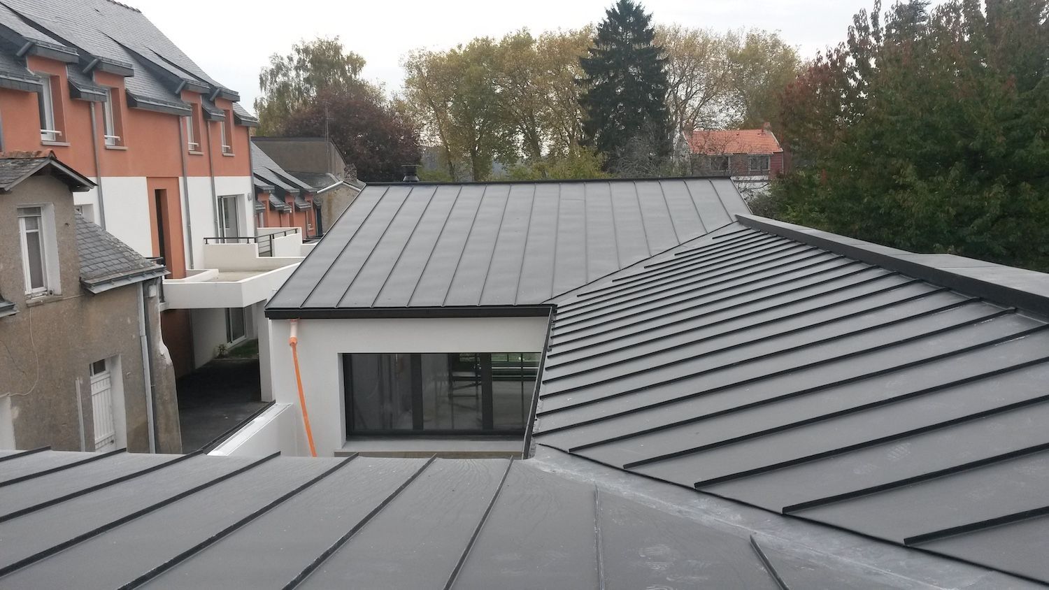 Extension couverture zinc Sucé sur Sur Erdre
