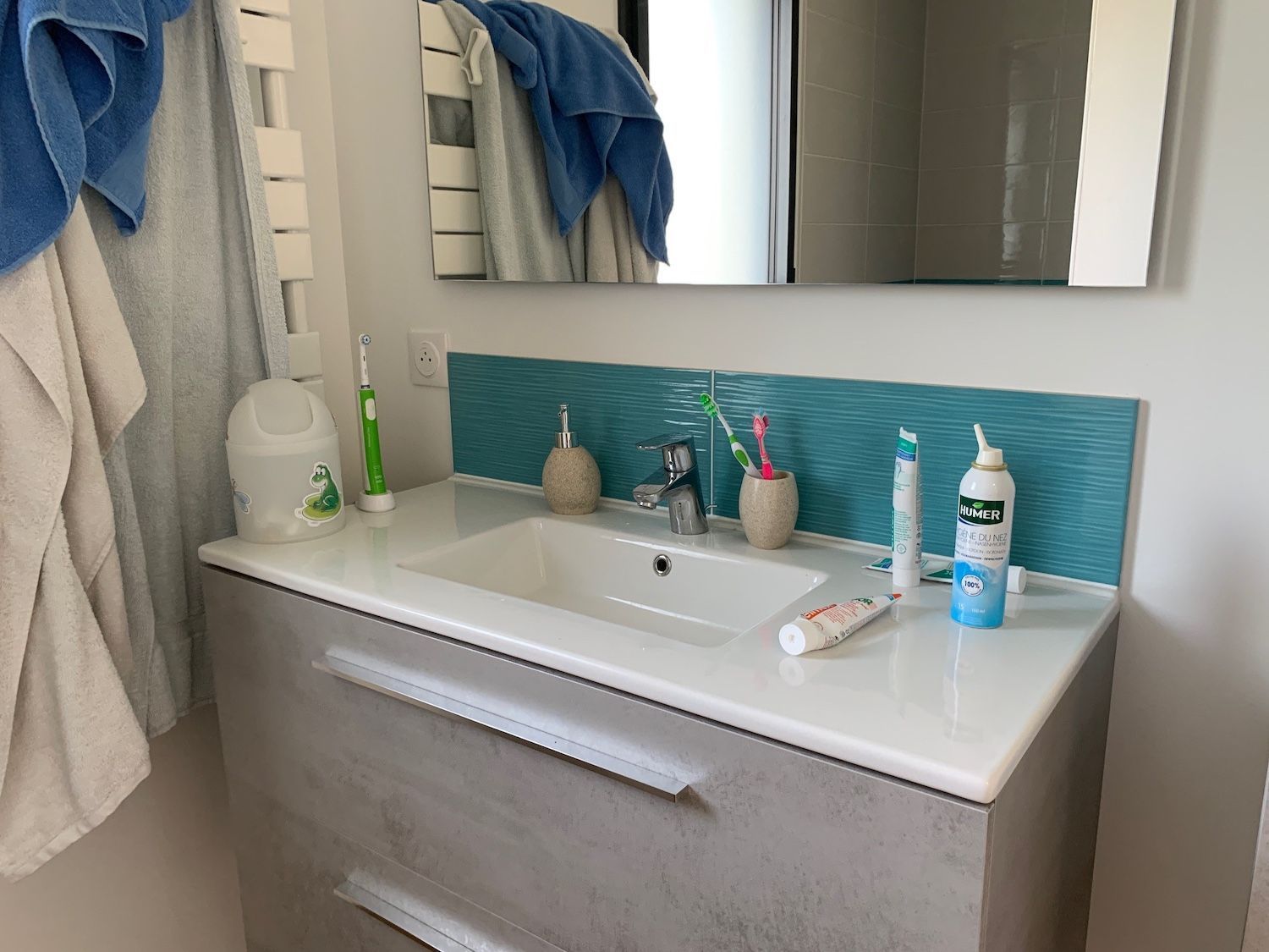 Salle de bain maison neuve 