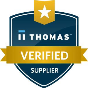 A shield that says ii thomas verified supplier