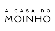 Logo for “A Casa do Moinho” in black text on a white background.