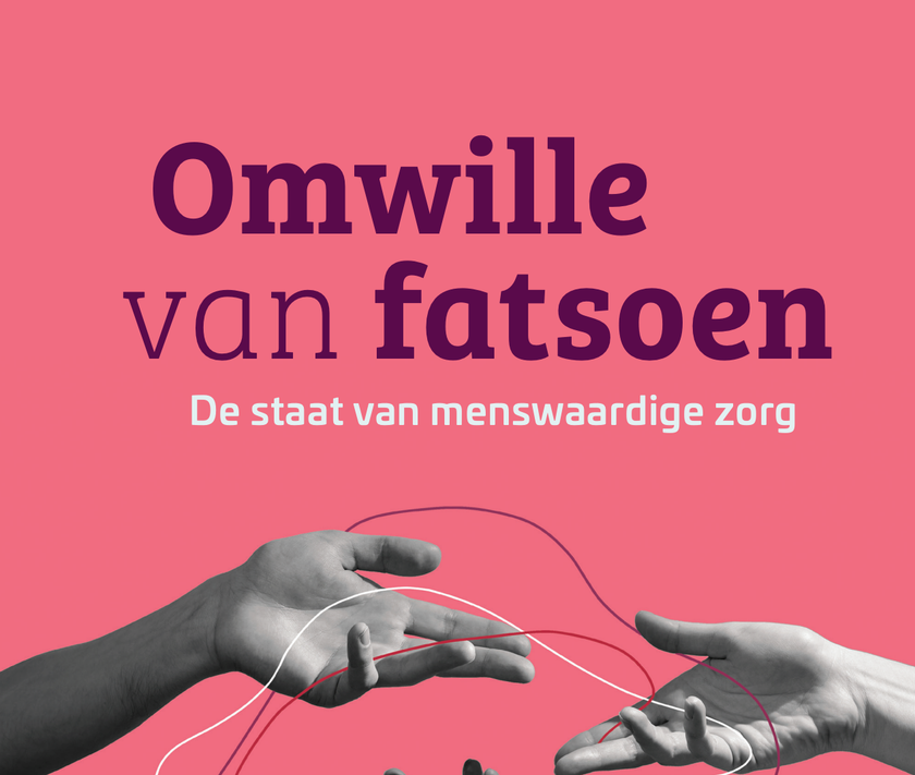 Roze afbeelding met de tekst