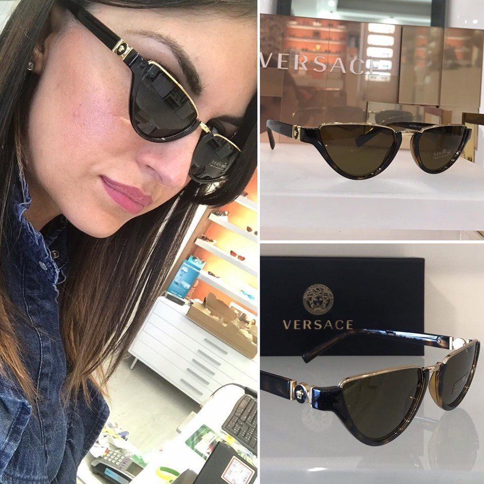 occhiali da sole con montatura