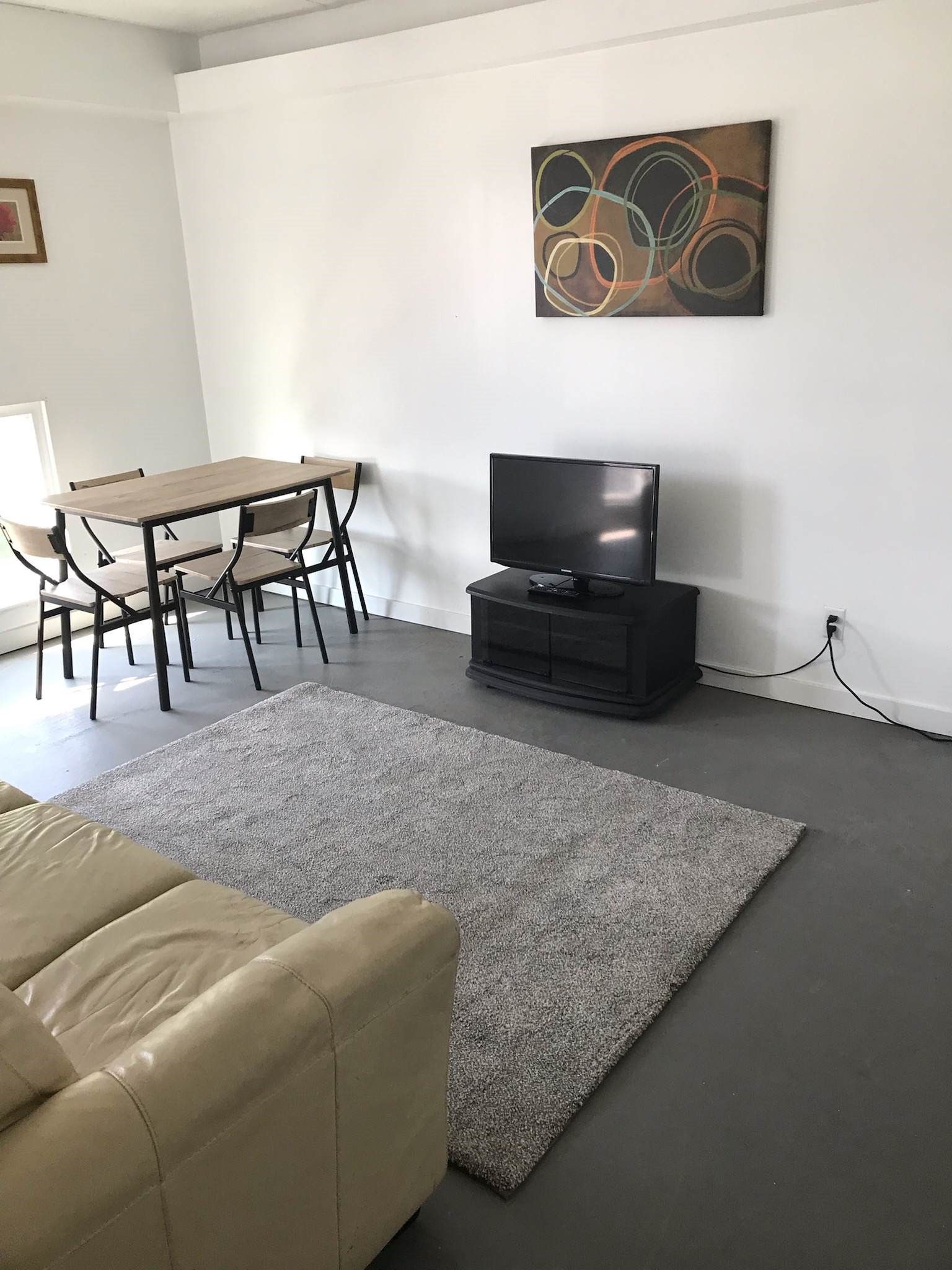 Temporary Accommodations at Welcome Place - Living Room