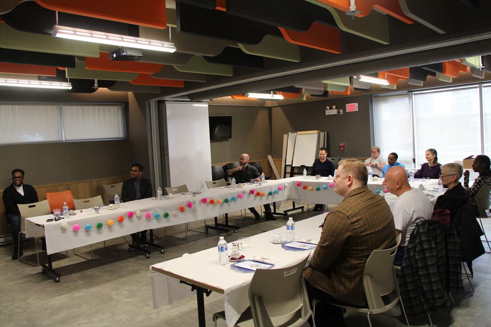 Volunteer Luncheon volunteers at table