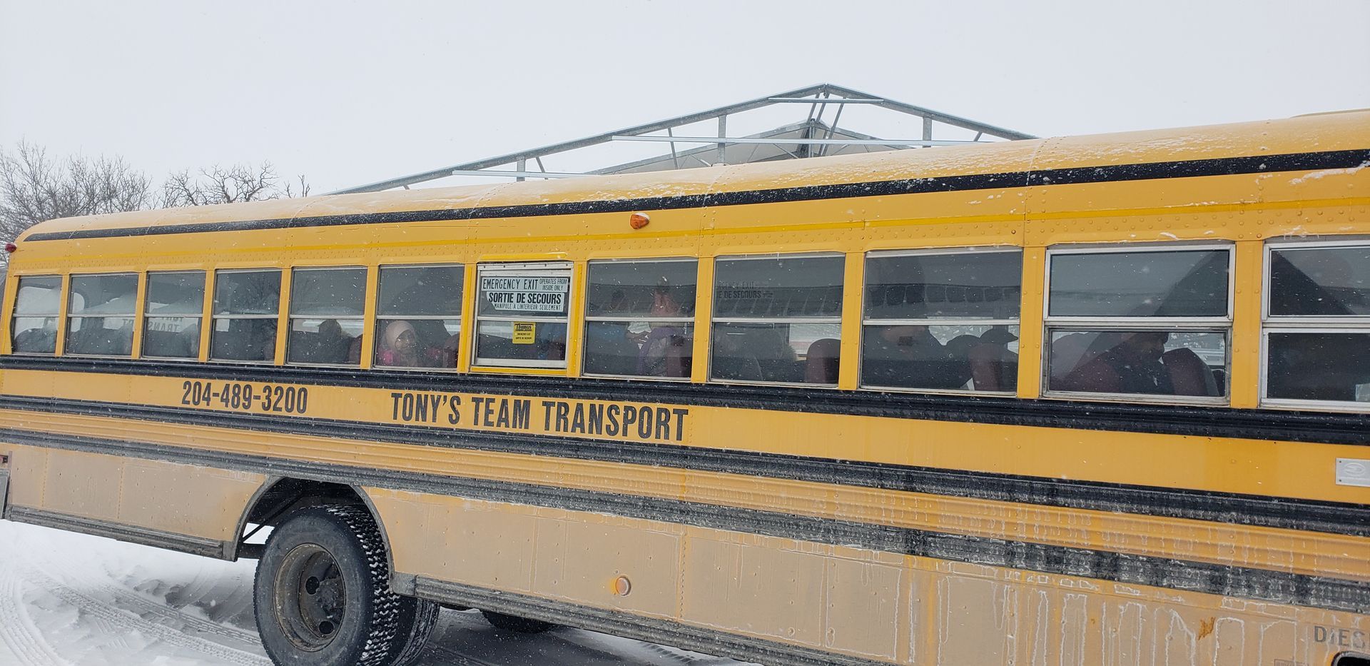 Welcome Place - Camp Manitou Group Visit- School Bus