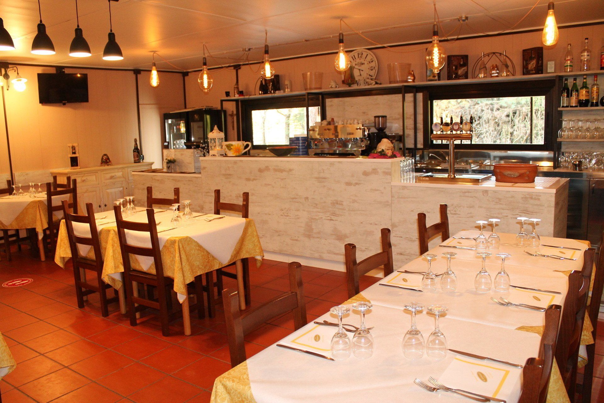 veranda del ristorante