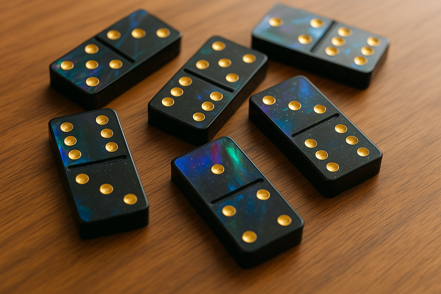 A group of Black holographic dominoes