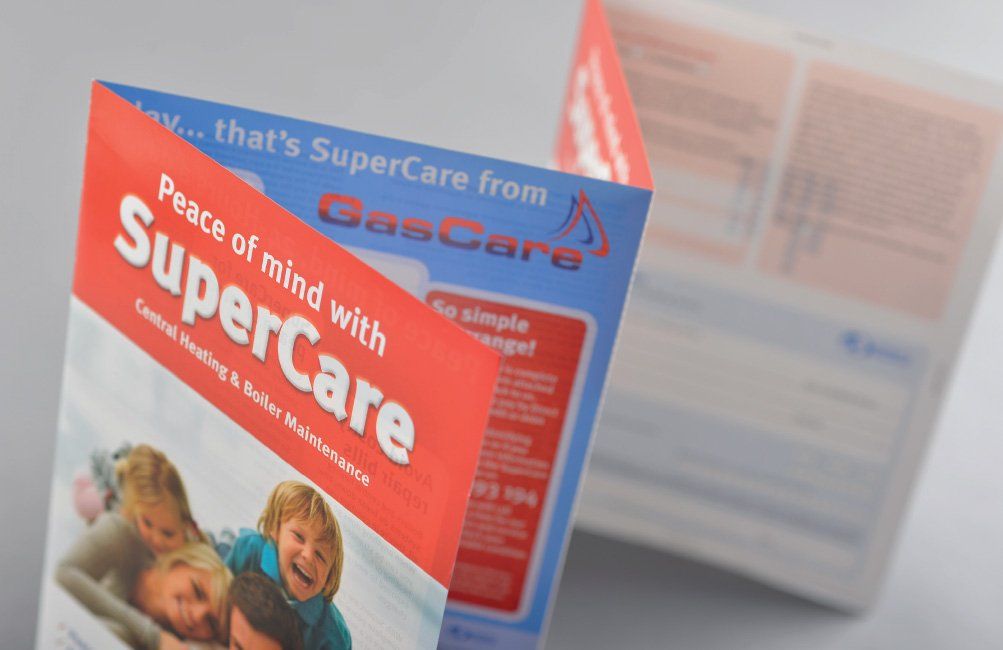 Leaflet Design for GasCare, Southampton