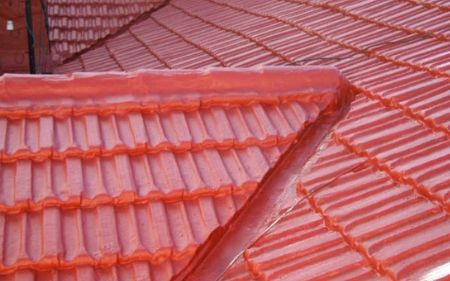 arreglo de humedades en tejado, impermeabilización del tejado en villamuriel de cerrato, Palencia