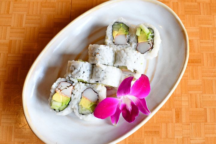 California Roll at desaki Restaurant in Swiftwater, PA