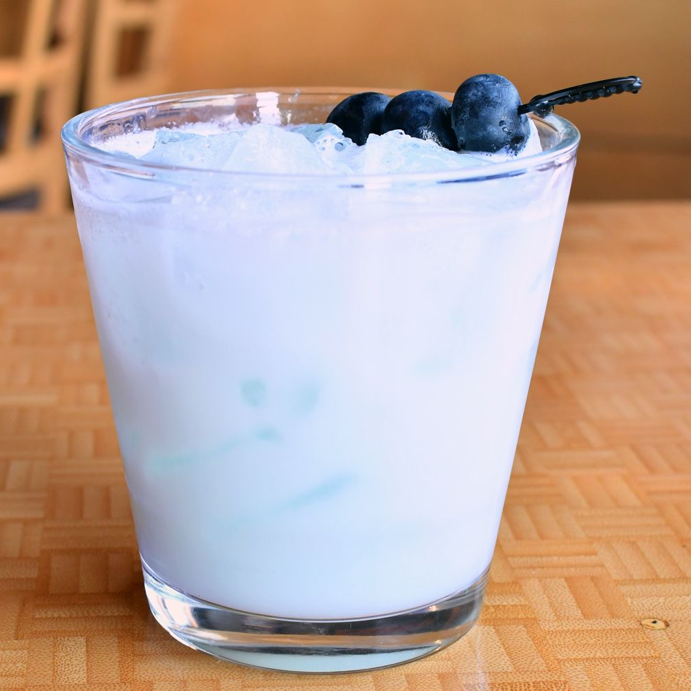 Blue Skies, spring drink special at desaki Restaurant in Swiftwater, PA