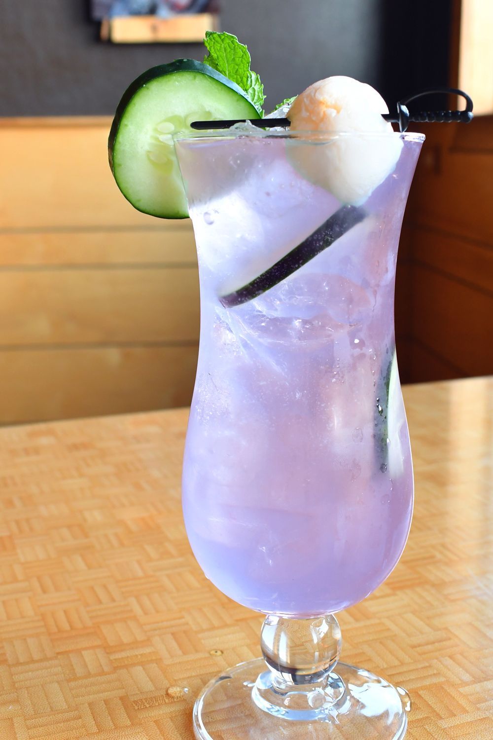 Garden Spritz, spring drink special at desaki Restaurant in Swiftwater, PA