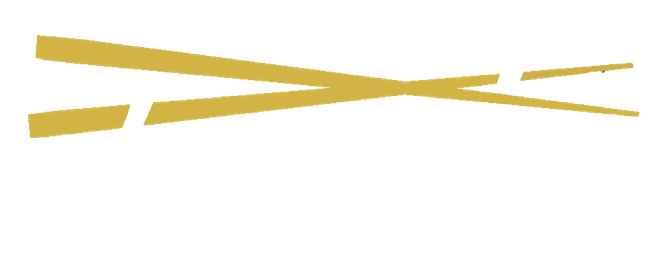 White desaki Restaurant logo