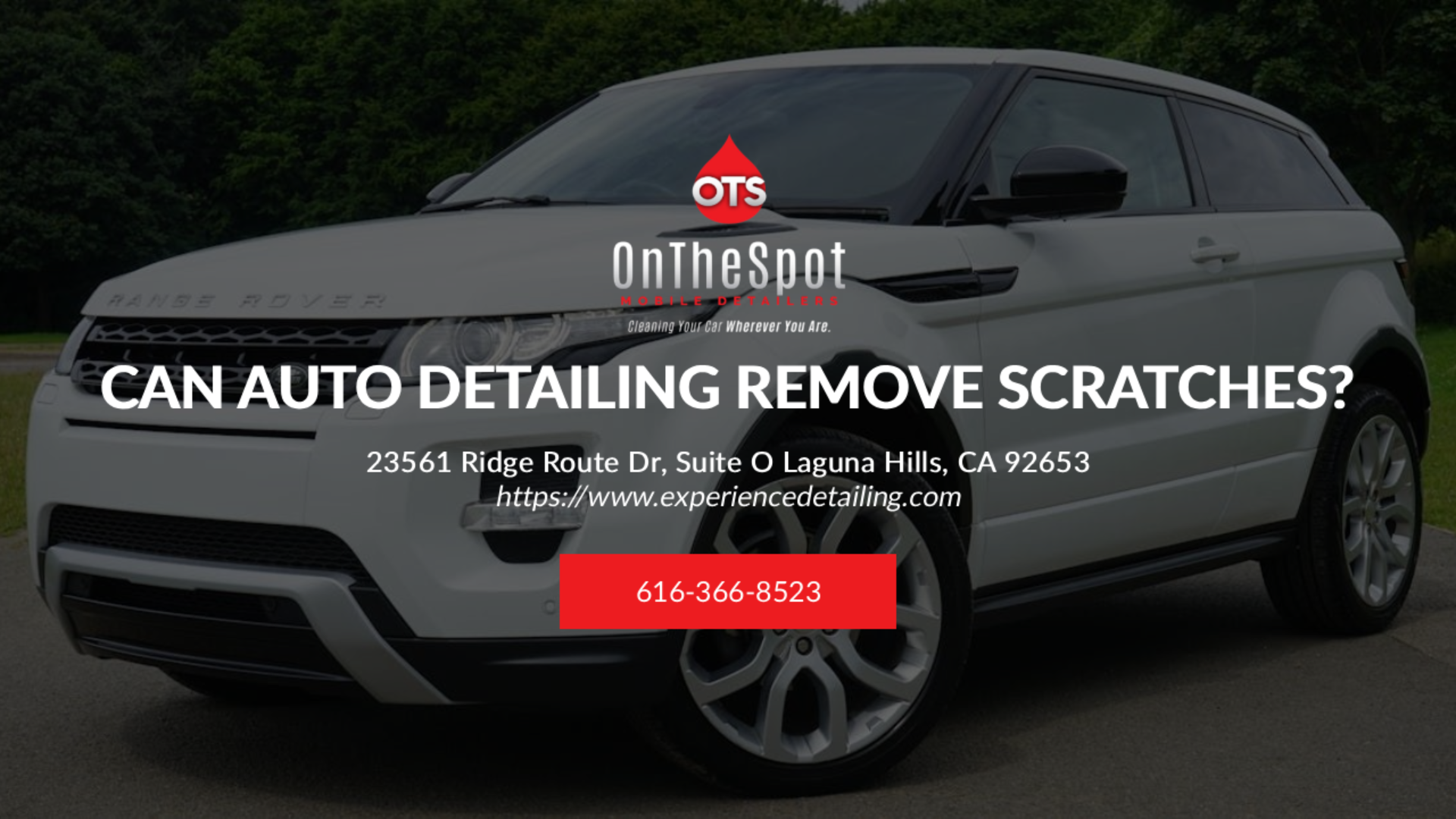 can auto detailing remove scratches