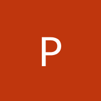 The letter p is on a red background.