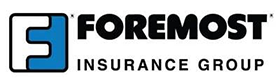 Foremost Insurance Group logo with blue and black stylized “F” icon